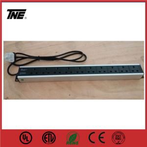 19 Великобританія Британська серія PDU Розетка, встановлена з комутатором